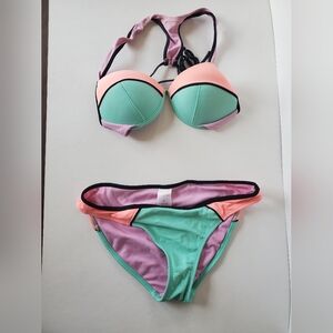 Xhilaration Color Block Bikini